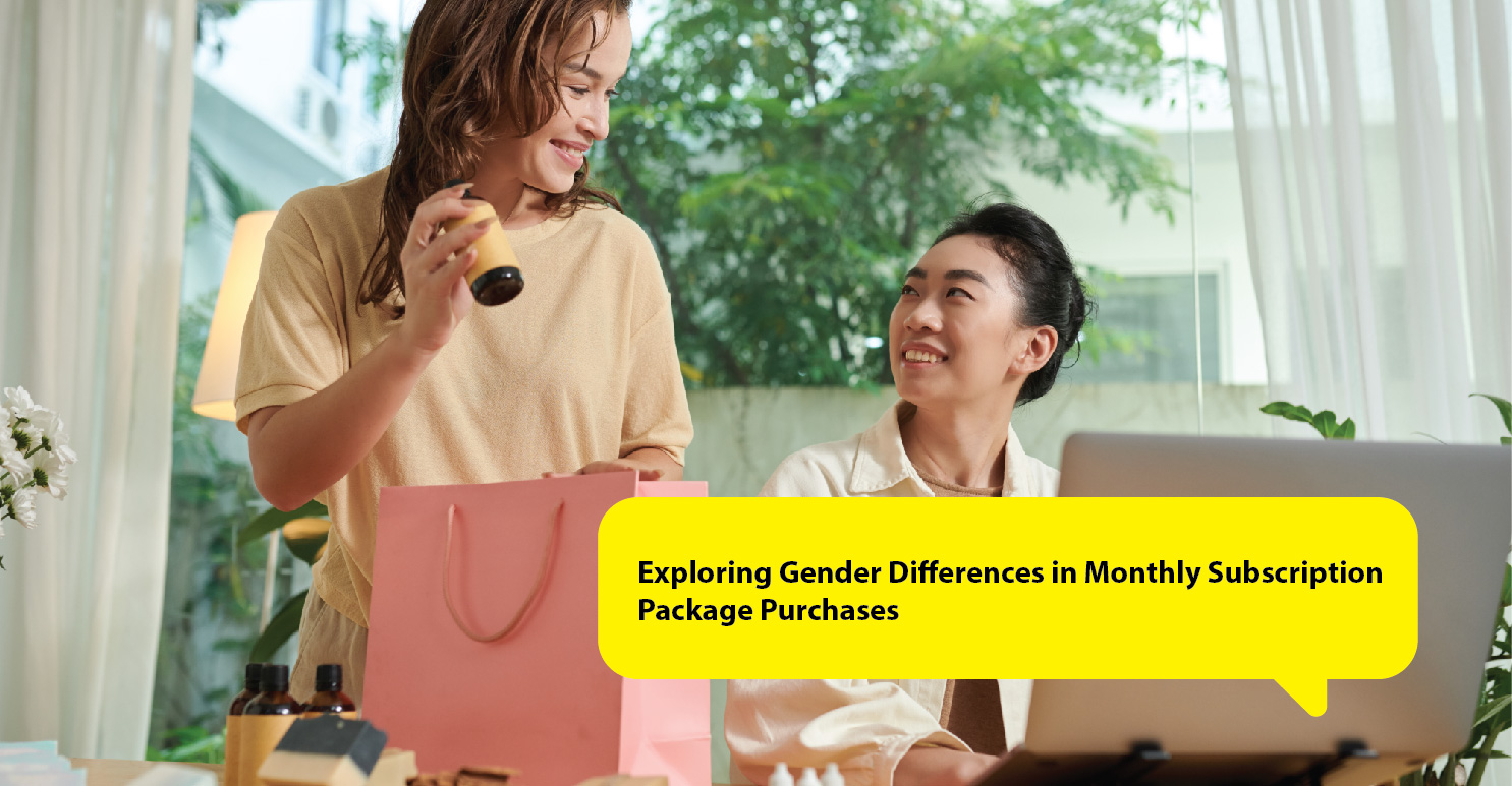 Exploring Gender Differences in Monthly Subscription Package Purchases